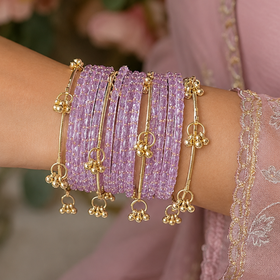 kashmiri raindrop bangles — view 1